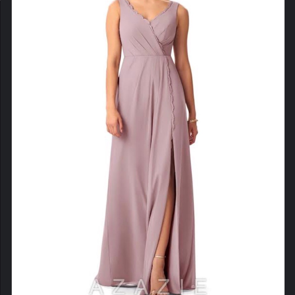 Azazie Vintage Mauve Bridesmaid